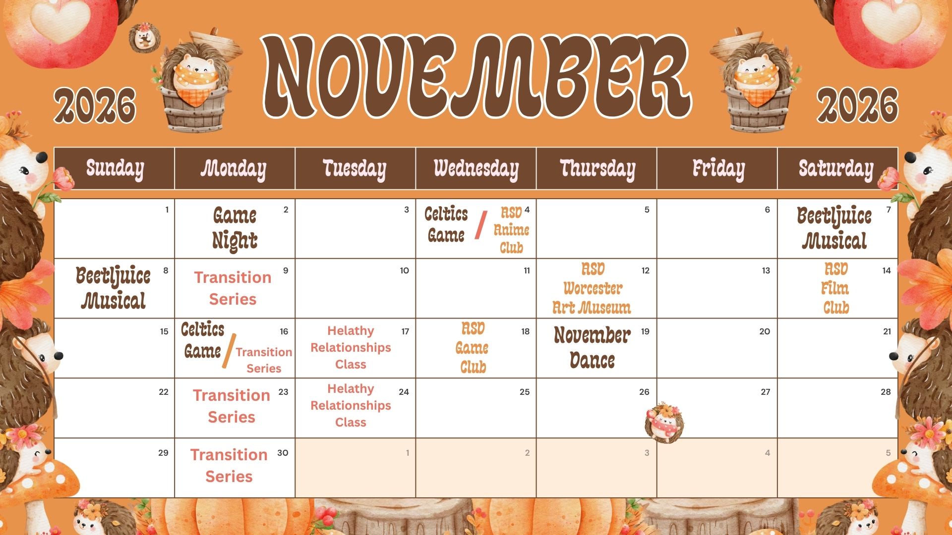 November 2026 Event Calendar (2)